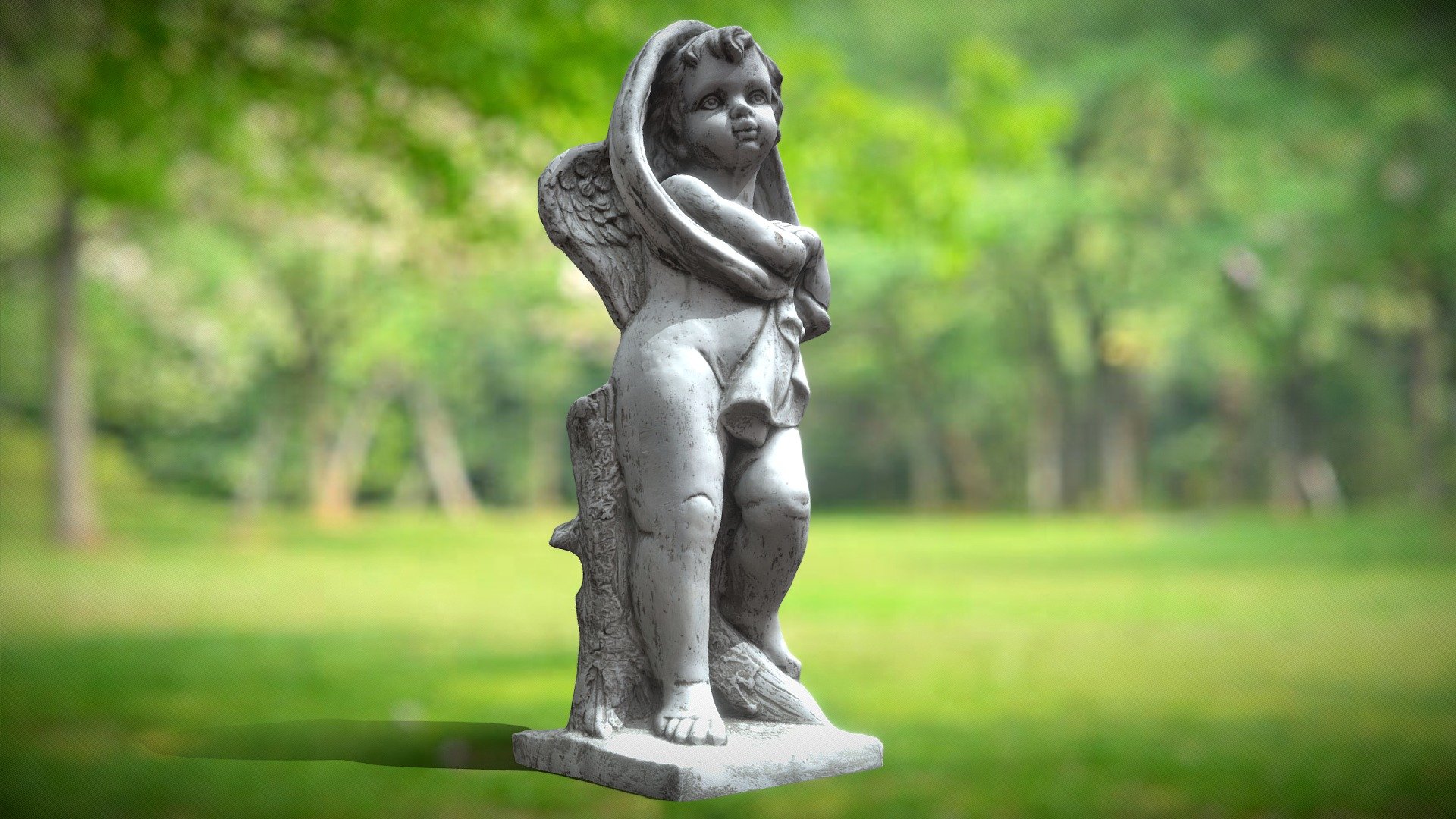 angle statue - Buy Royalty Free 3D model by KimtueKP [66cc69a ...