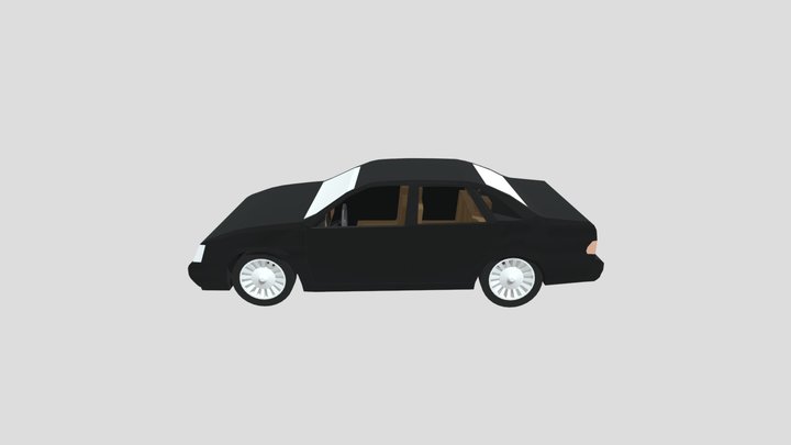 Ford Mercury Sable 1988 3D Model