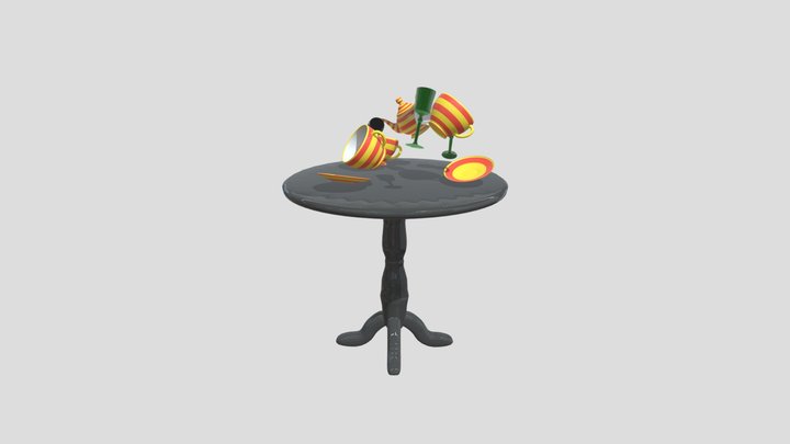 Live Dishes Copy 3D Model