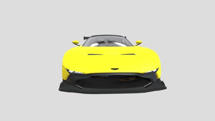 Aston Martin Vulcan 3D Model