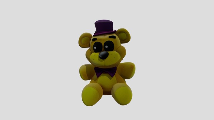golden freddy (ai scan) 3D Model