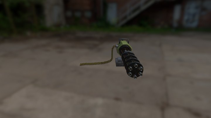MINIGUN 3D Model
