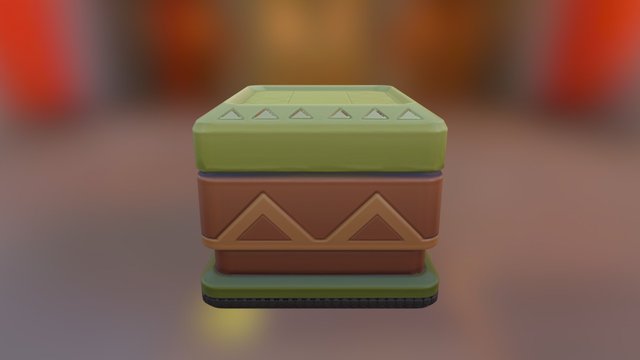 Numbani Crate 3D Model