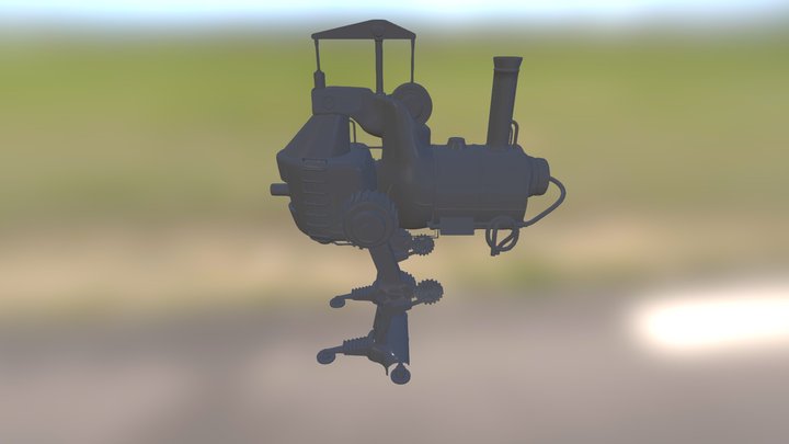 Steampunk Mech 3D Model