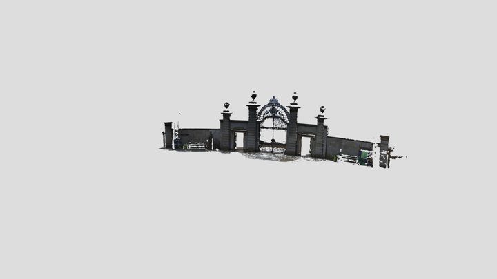 kongensHave_indgang 3D Model