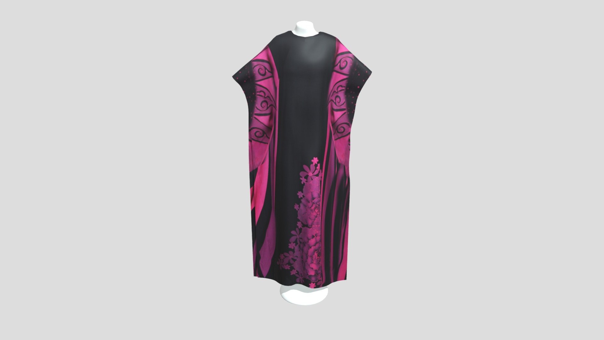 BLOUSE BATIK TIADA LENGAN 04