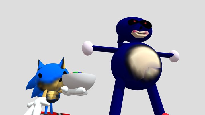 Sunky.MPEG (Vs. Sonic.Exe) - Download Free 3D model by