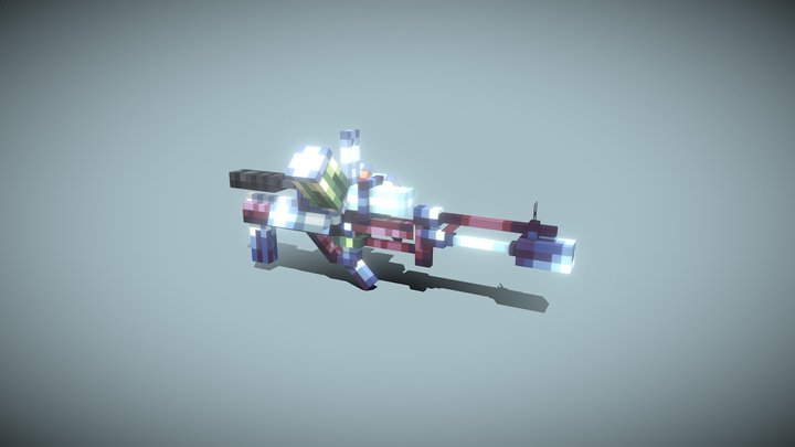 2022 | Pastel gun 3D Model