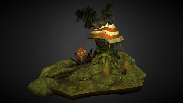 Diorama - Survival 3D Model