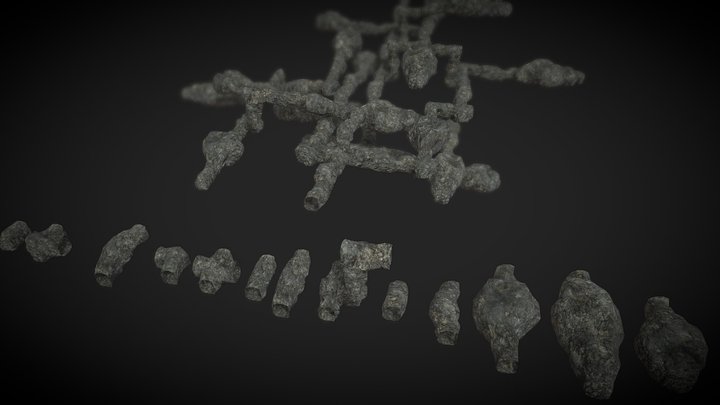 Modular caves 3D Model