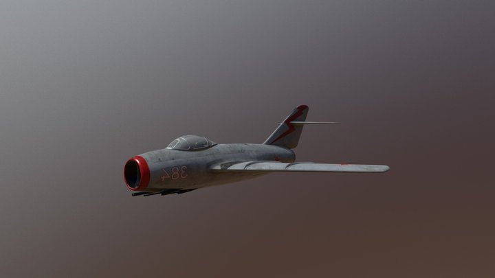 Mig15 3D Model