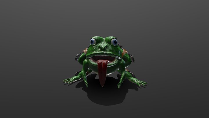 Leap Frog Test 3D Model