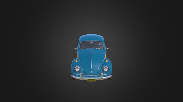 Volkswagon Beetle 3D Model