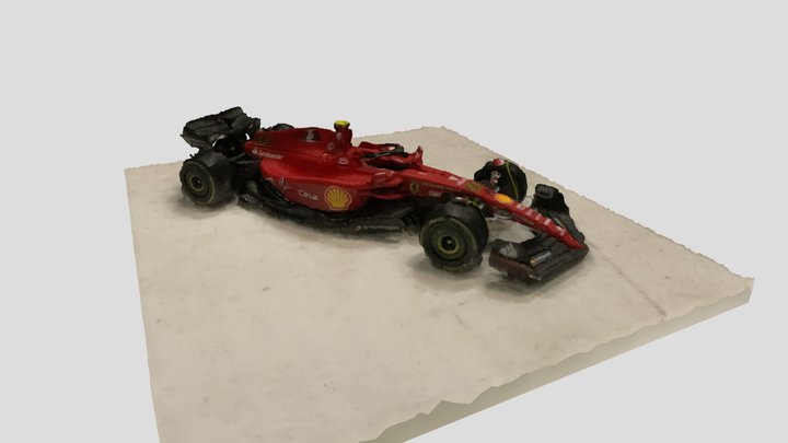 Thomas' Red Model F1 Car 3D Model