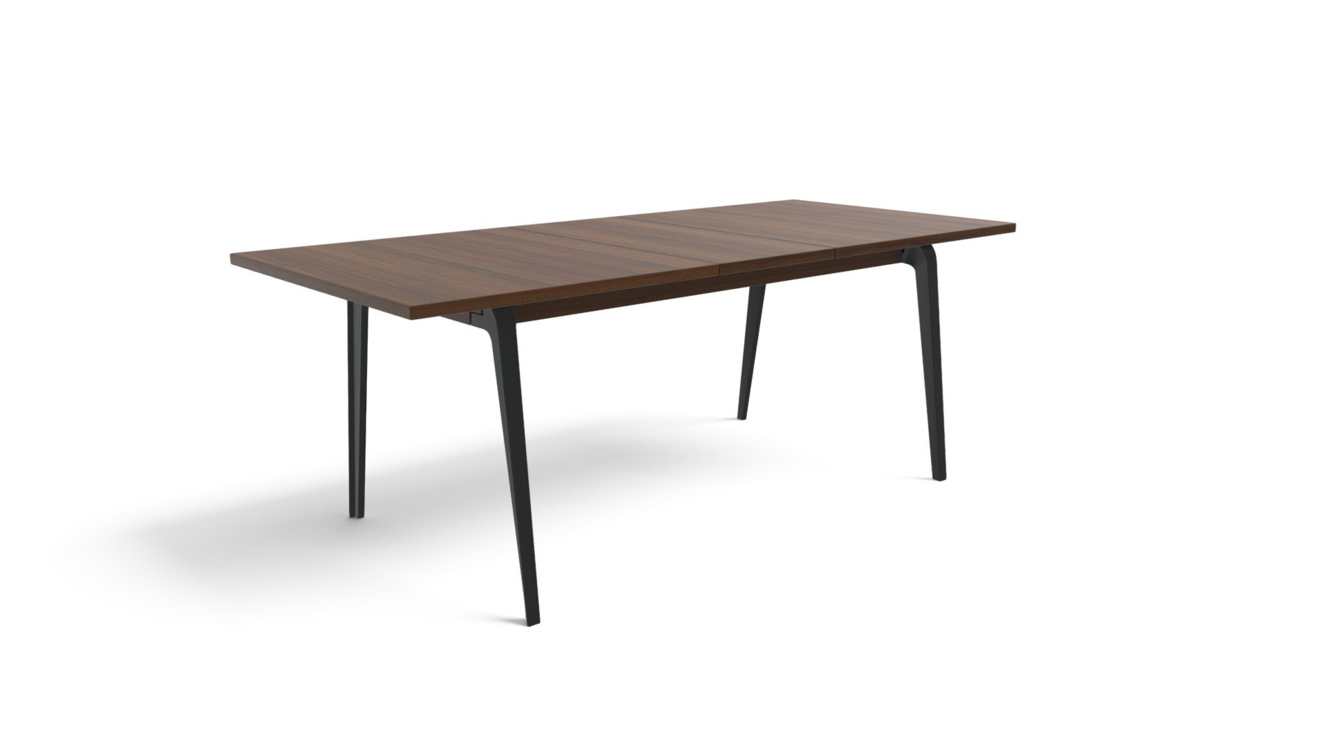 Lucien Extending Dining Table, Dark Mango Wood