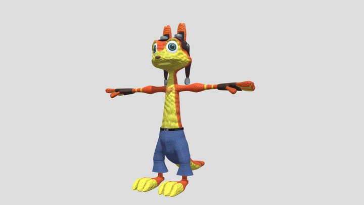 CRAZY FINAL DAXTER SIN ARMA 3D Model