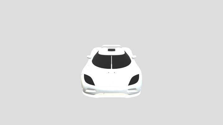Koenigsegg Regra 3D Model
