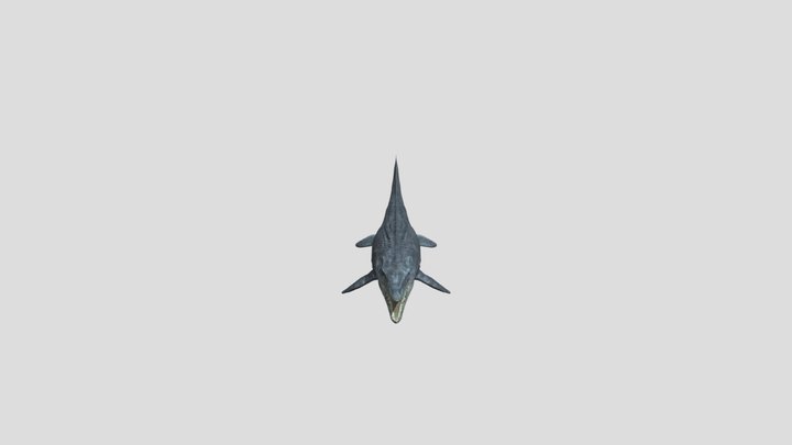 Mosasaurus de Jurassic world 3D Model