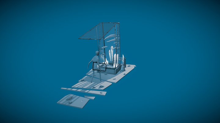 3December Day 15 - Big Terrarium 3D Model