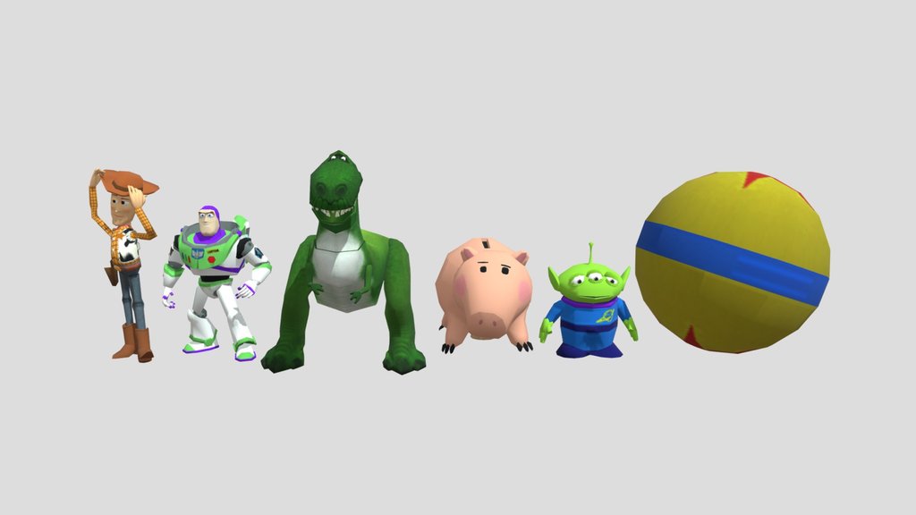 Toy Story Characters WALL-E Wii