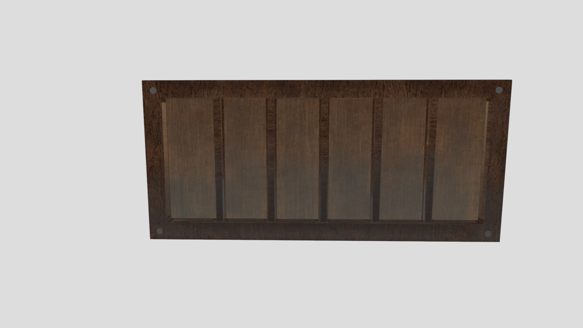 Dirty Crate (Low Poly)