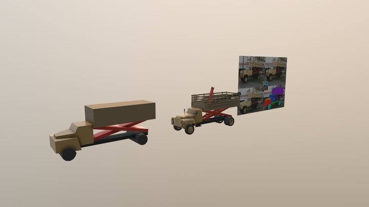 Gaz-53 3D Model