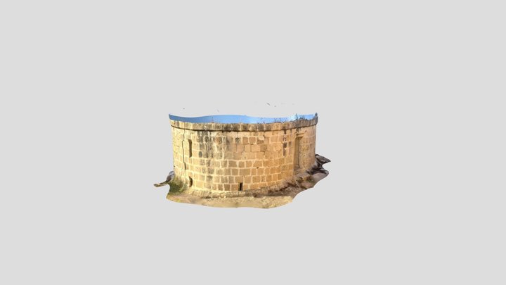Polverista outside  Fort Chambury Gozo