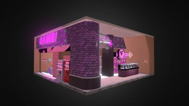 Starlight Arcade 3D Model