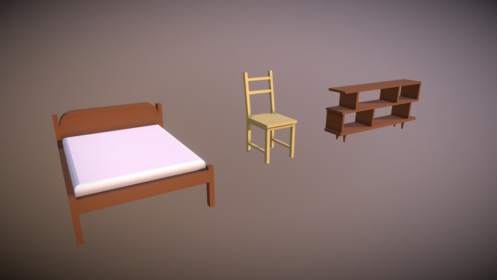 Furniture Set 3D Model