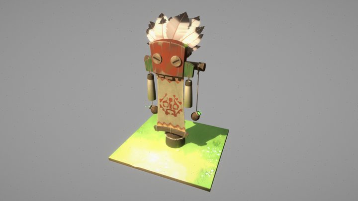 Totem 3D Model