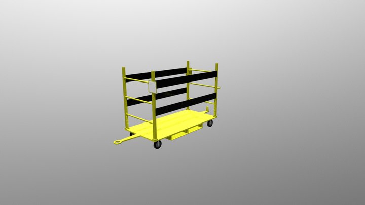 Carrello outdoor Antares HU 3D Model