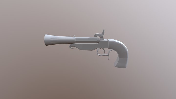 Pistol 3D Model
