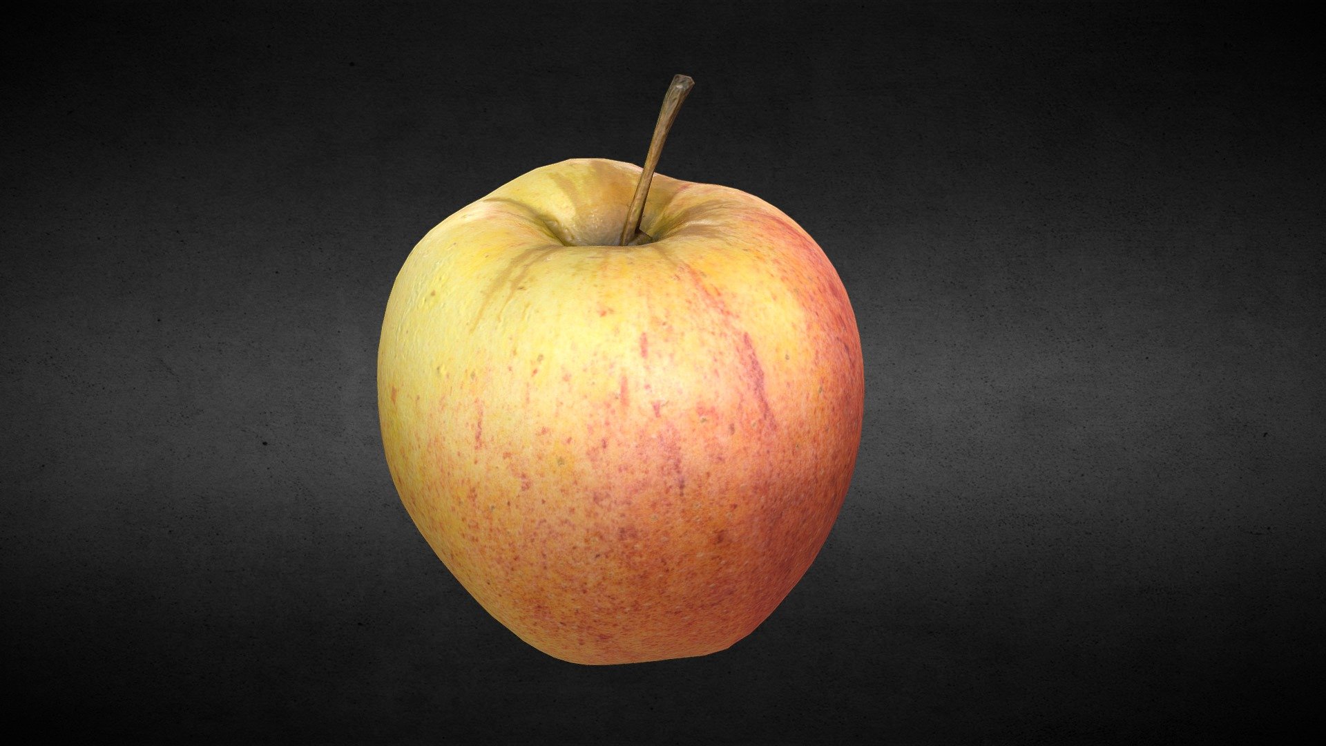 Apple (Photogrammetry Scanned)