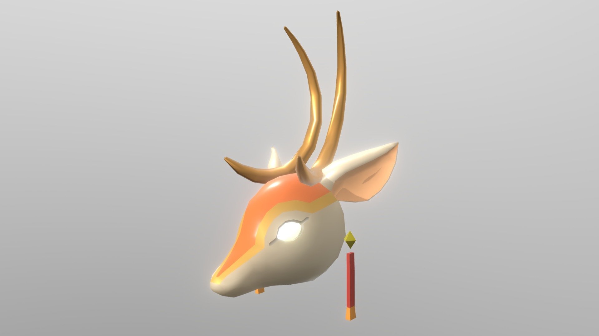 Deer Mask - Sky: Children of the light - 3D model by DuckC [66e3879 ...