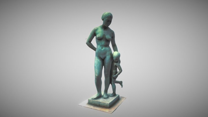 Mother and child 3D Model
