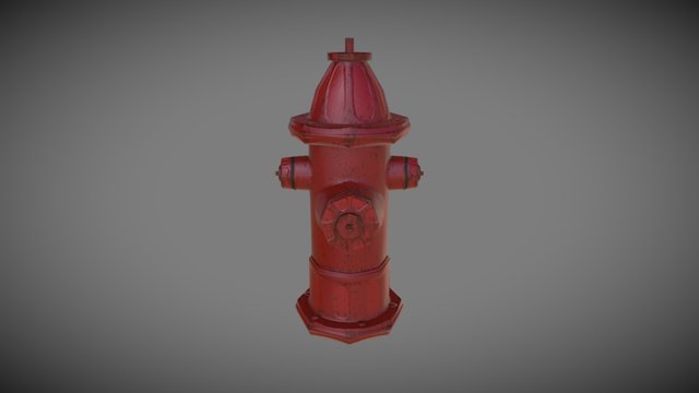 Dream Hills Fire Hydrant 3D Model