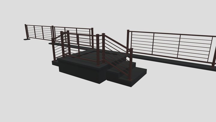 Railing2 Lower Patio 3D Model