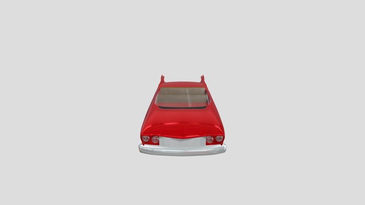 Classic Car | Low-poly 3D Model