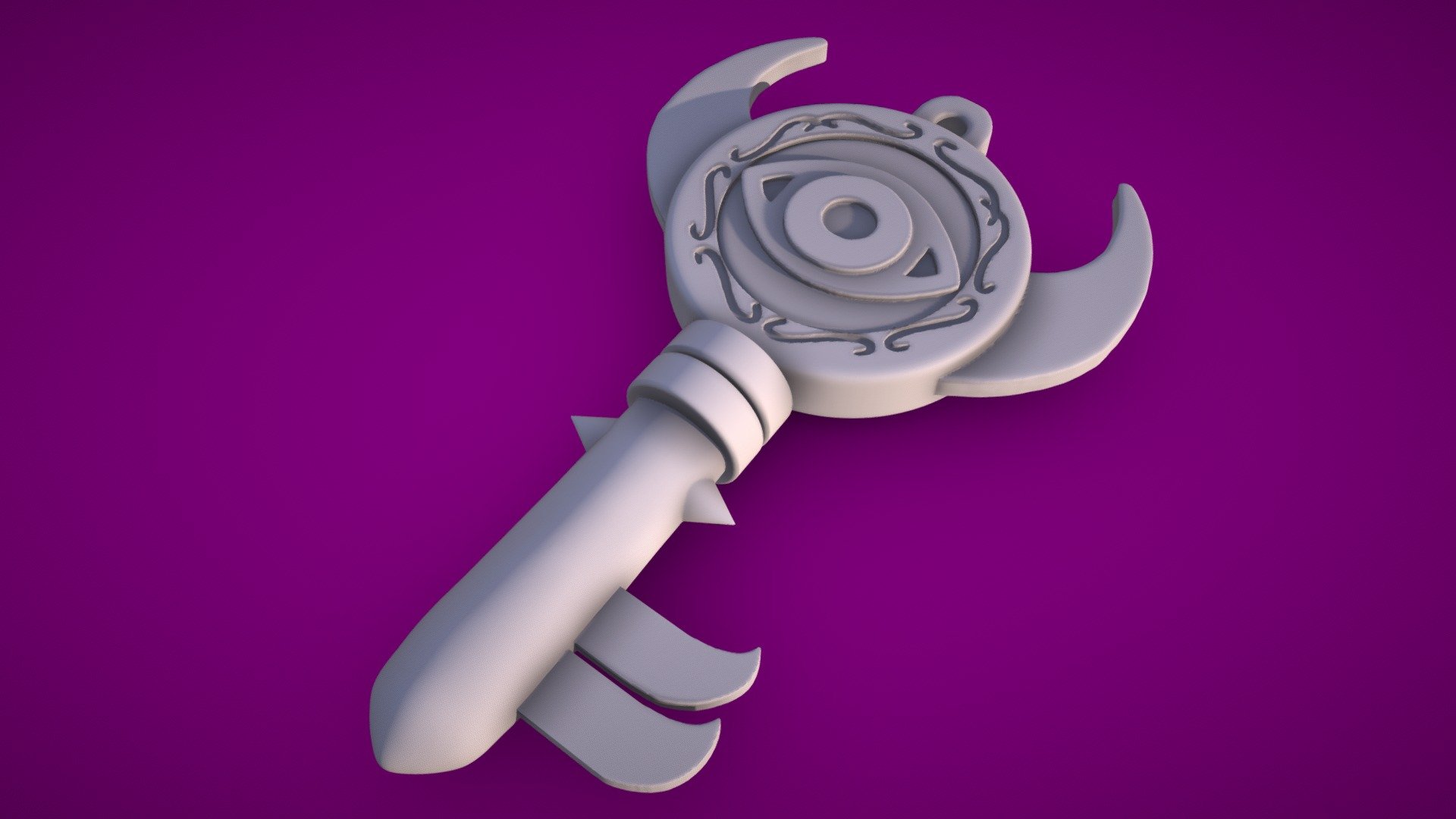 Boss key Zelda Buy Royalty Free 3D model by Anna Gual (annagualhz