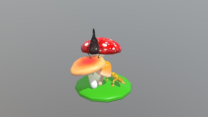 Diorama 3D Model