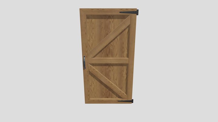 Wooden Garden Gate Door