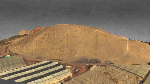 Geoglifos del cerro sagrado 3D Model