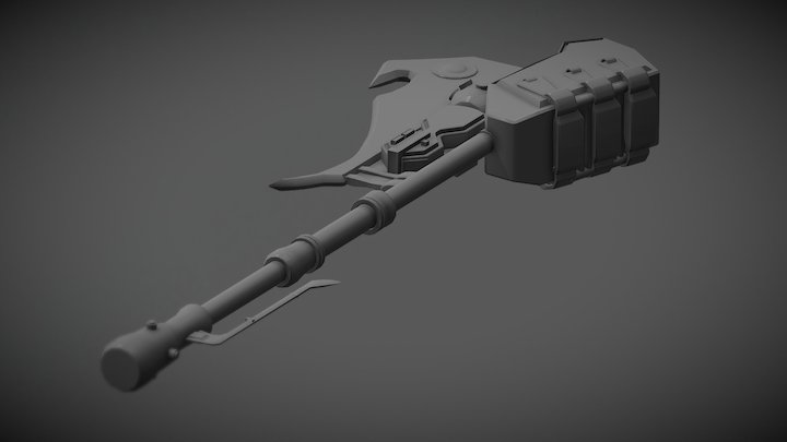 Gravity Hammer 3D Model