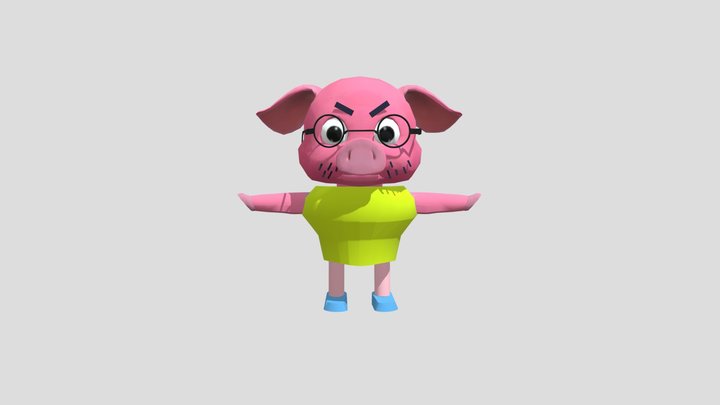 PIGGY Neighbor 2 3D Model