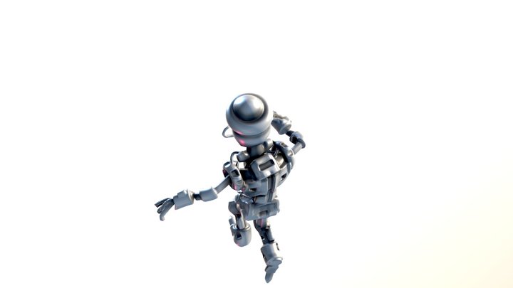 Breakdance Bot 3D Model