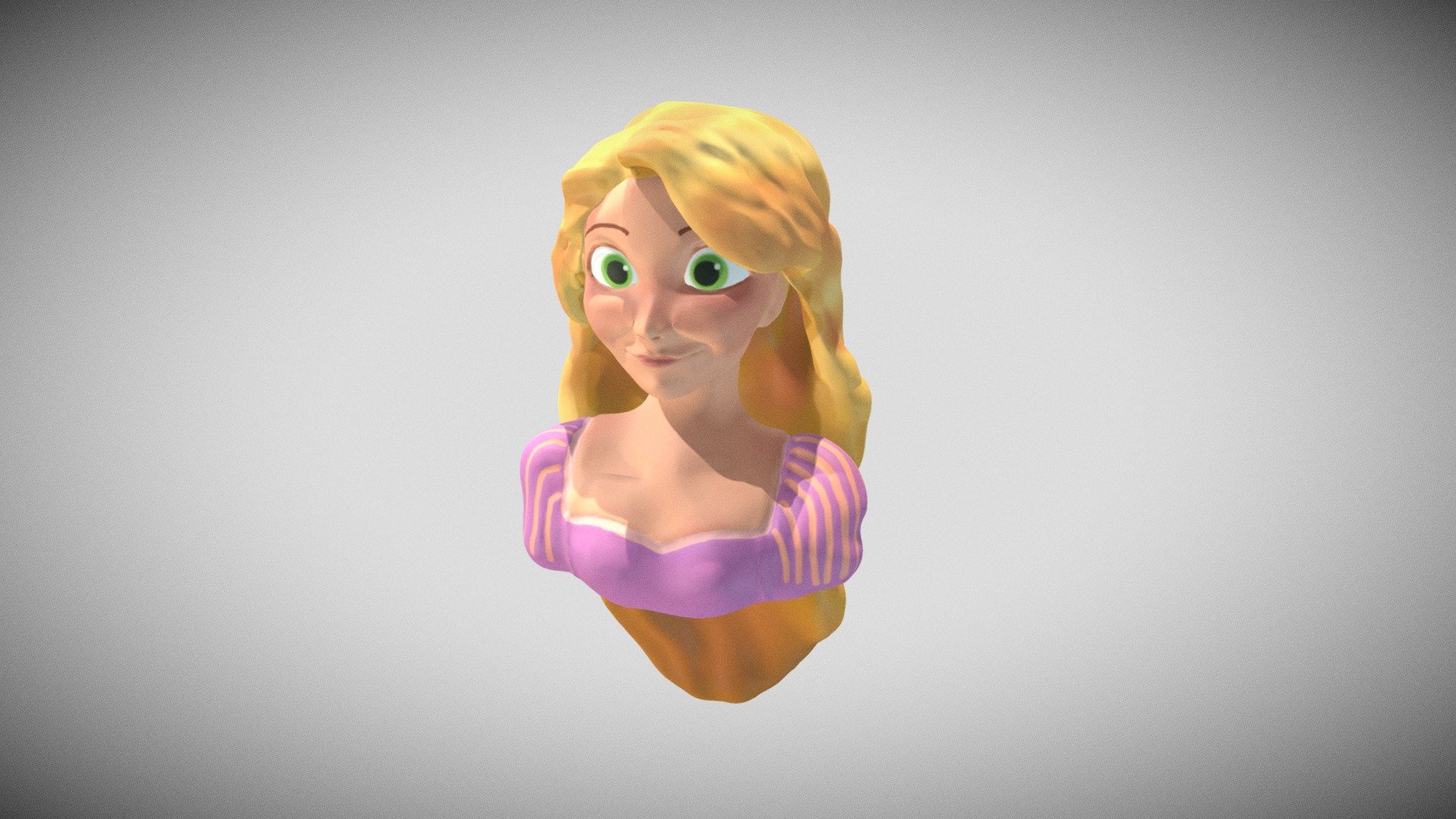 Rapunzel 3d Model By Z Reka [66eade8] Sketchfab