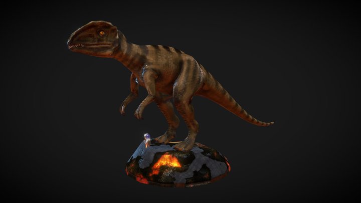 Dinosaur_lowpoly 3D Model