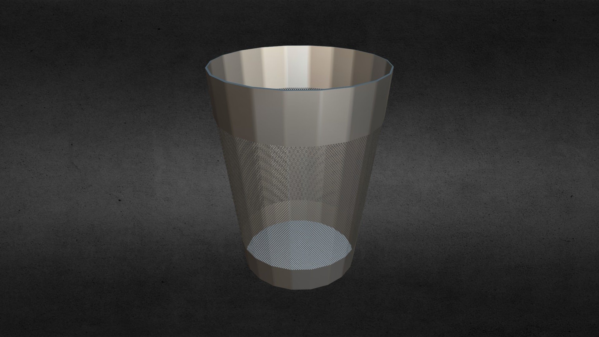 Dustbin - 3D model by idarkode [66eb7c1] - Sketchfab