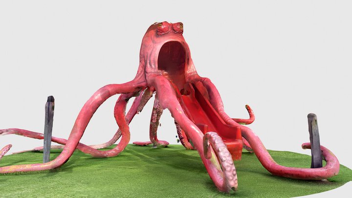 Octopus slide 3D Model