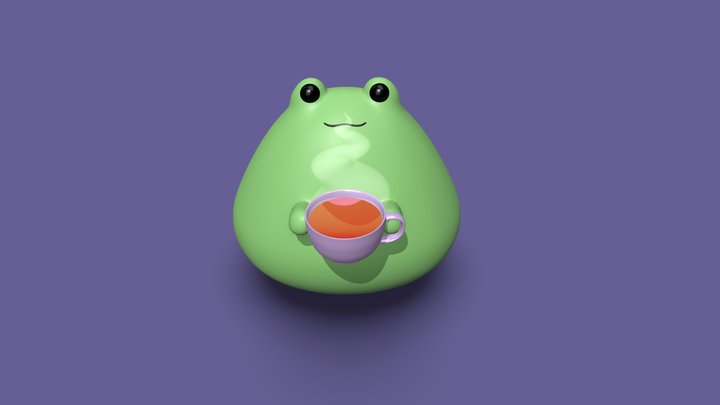 ŻABAzHERBATKĄdlaGOSI 3D Model